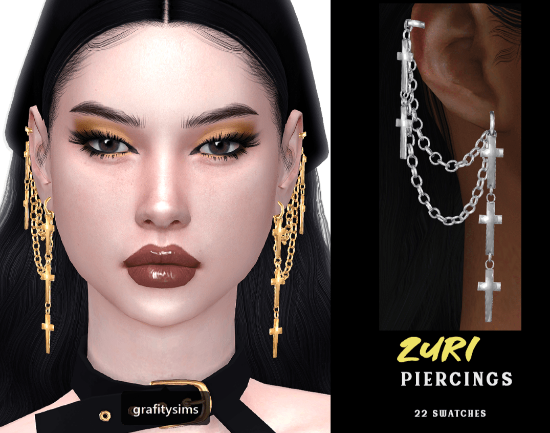 53+ Ultimate Sims 4 Piercings CC From Tumblr & Patreon (2023 Update) — SNOOTYSIMS