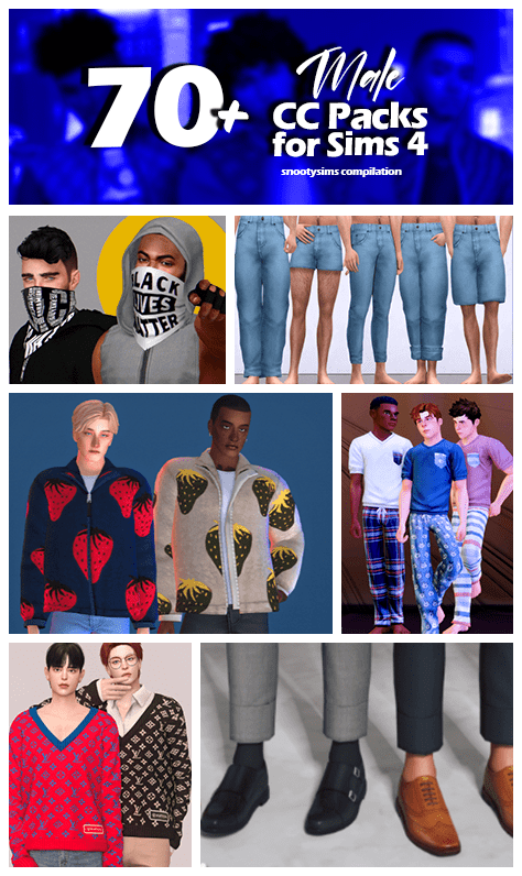 sims compilation male cc