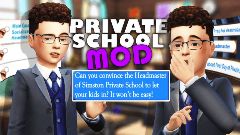 The Sims 4 Private School Mod: Elevate Your Education!