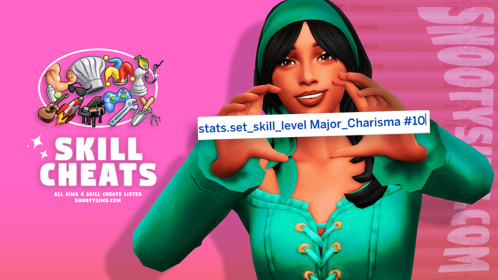 Skills Cheat, Sims 4 in 2023