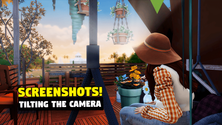 Tilting the Camera for Superior Screenshots in TS4!
