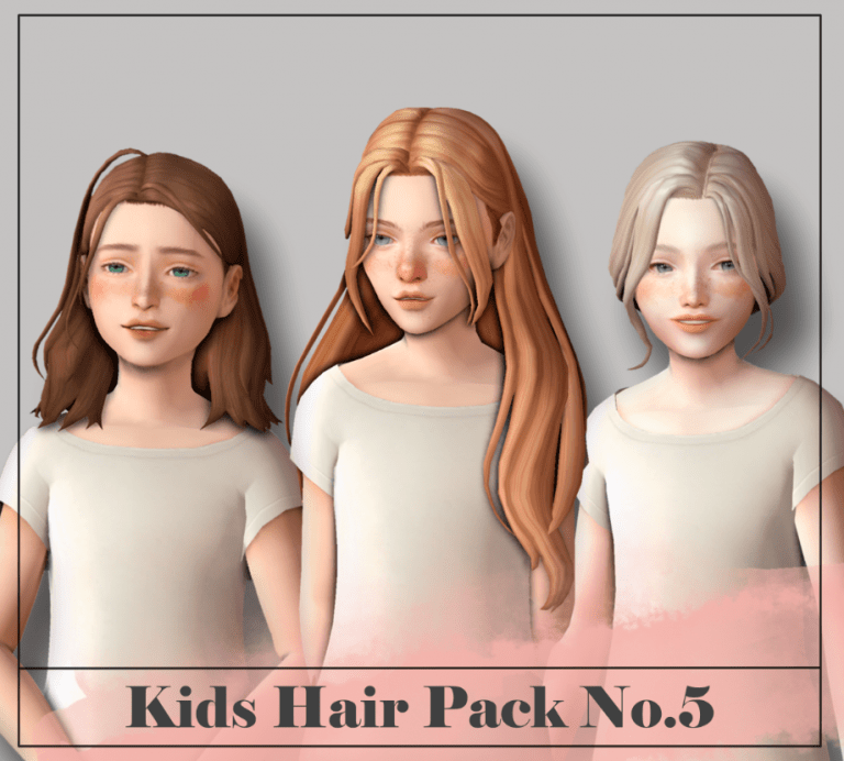 Search Results 36 Kids Hair Pack No.5 by Sunivaa