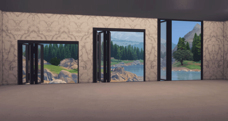 The Best CC Sliding Glass Doors for The Sims 4! — SNOOTYSIMS