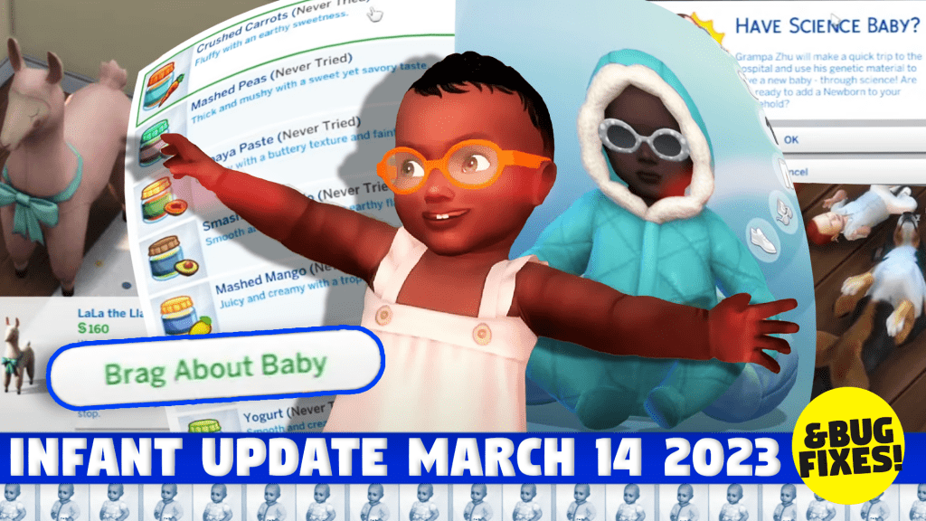 infant update and bug fixes