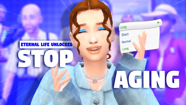 Unlock Eternal Life And Stop Aging In The Sims 4!
