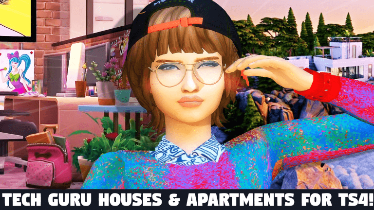 The Best Tech Guru Houses and Apartments For Sims 4!