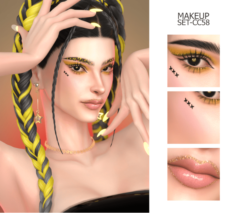 sims 4 make up homework