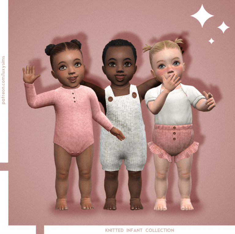 30+ Prettiest Infant Clothes CC You Could Wish For in the Sims 4