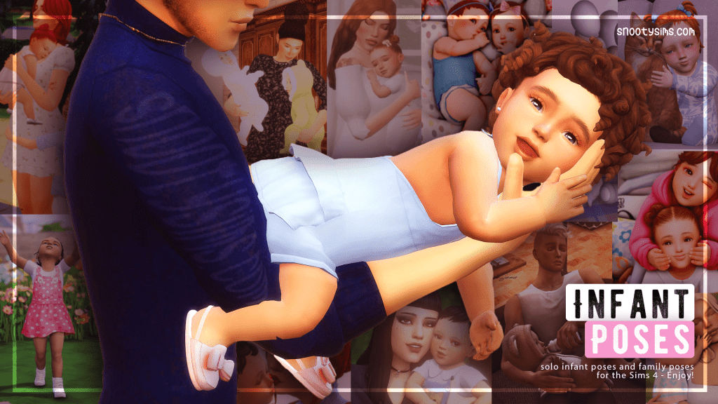 Posing Infants in The Sims 4 to Get Beautiful Family Photos