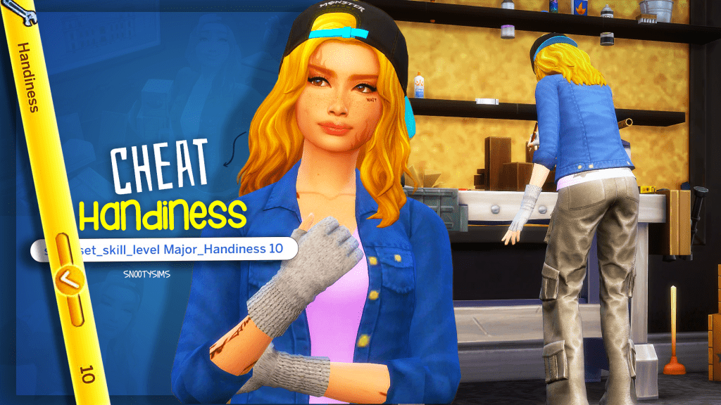 handiness skill cheat sims 4 snootysims