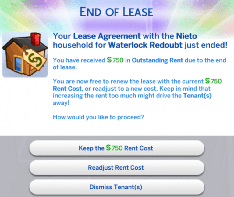 Sims 4 Rent Mod Rental Lot Mod For Sims 4: How to Rent & Own Lots