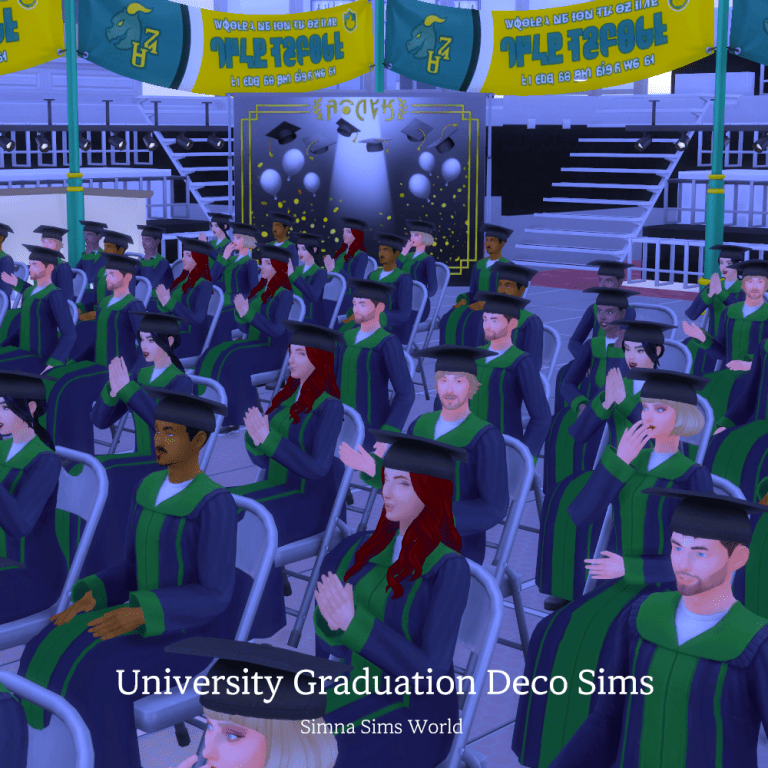 sims 4 university presentation quality