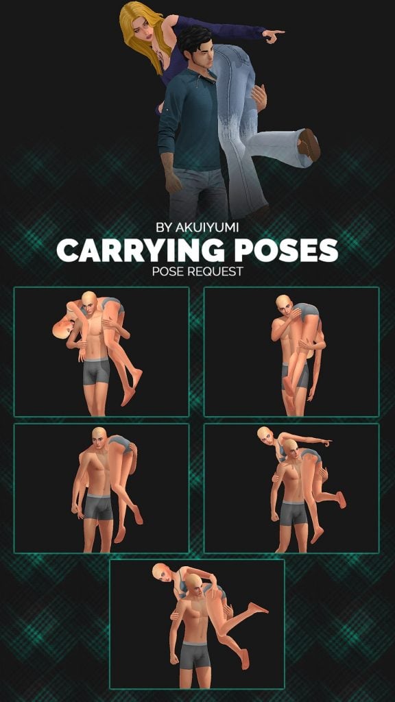Carrying poses