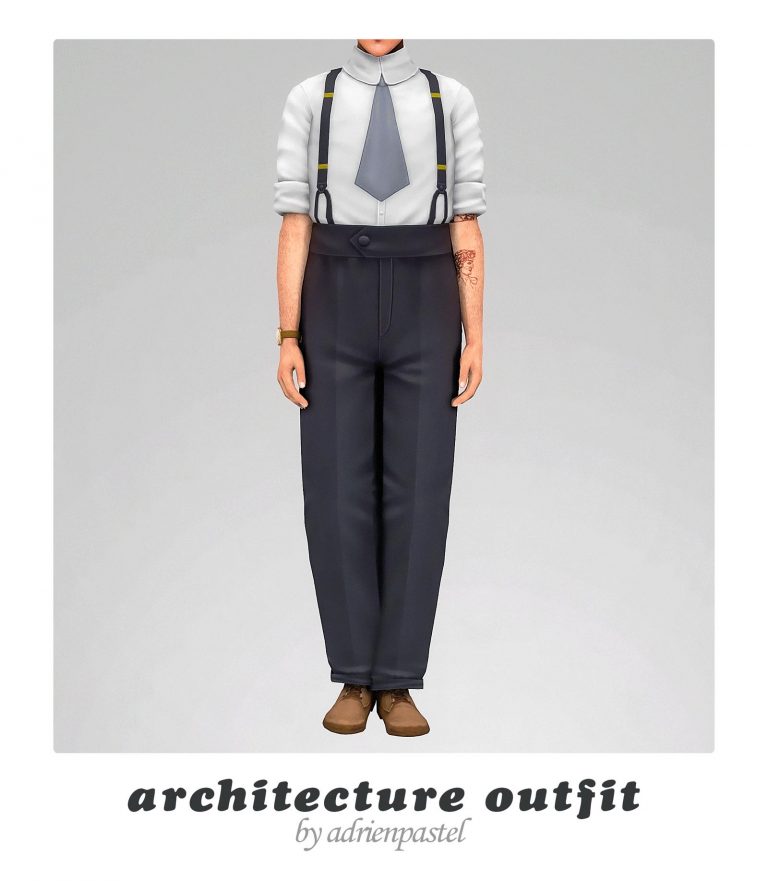 384 architecture outfit adrienpastel