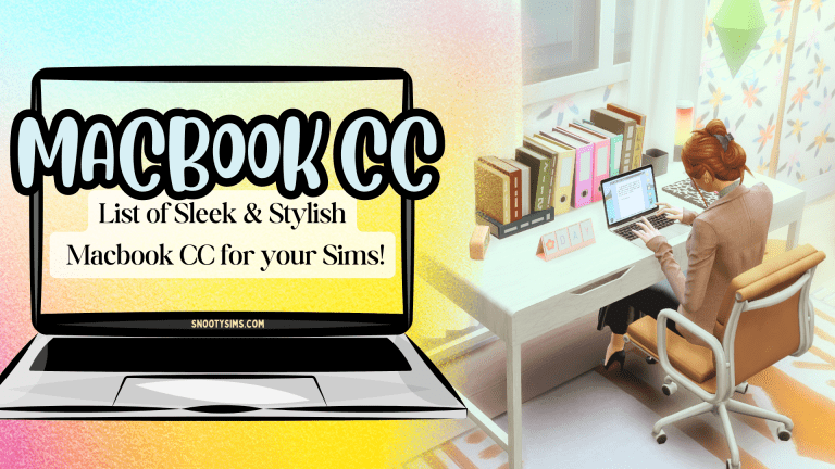 Must-Have Sims 4 MacBook CC: The Ultimate Coolest Collection!