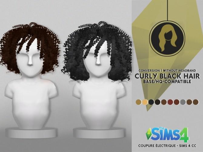 curly black hair update and fix at coupure electrique