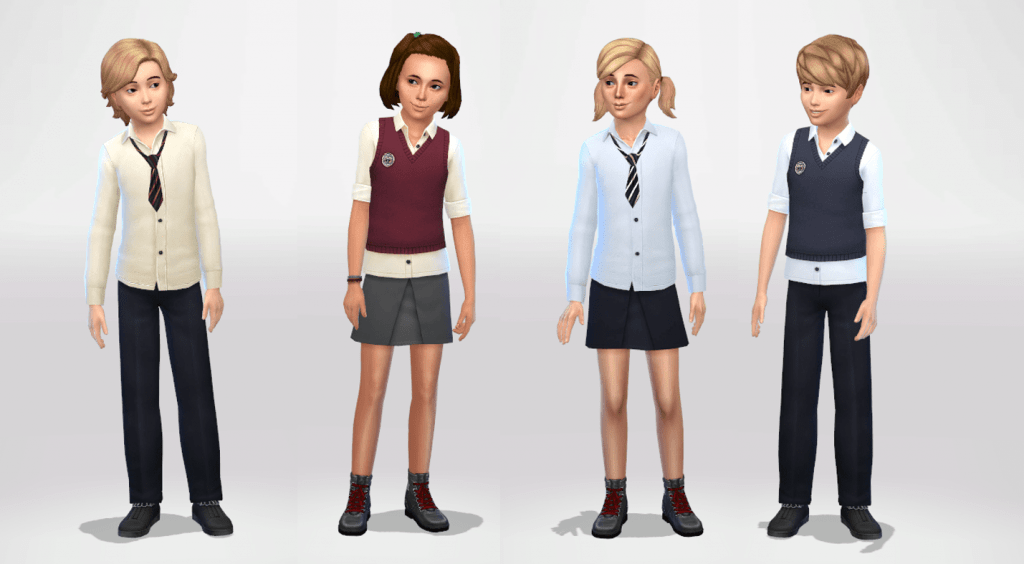 set school uniform