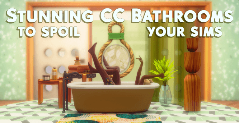 Search Results 7 16 Stunning CC Bathrooms to Spoil your Sims!