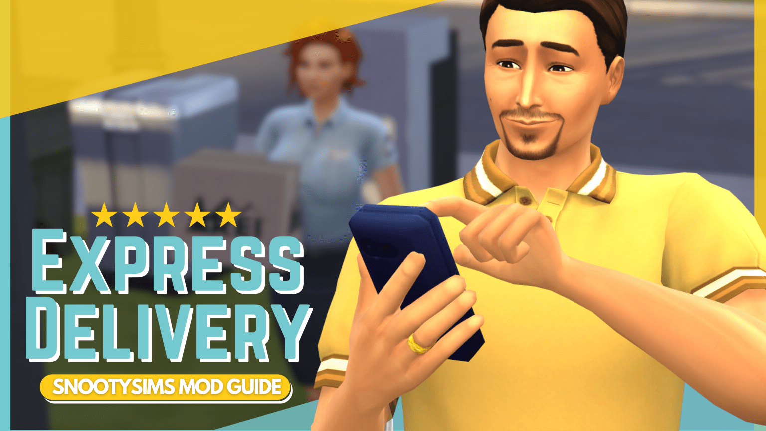 Express Delivery Mod for TS4 A Nifty New App for Your Sims