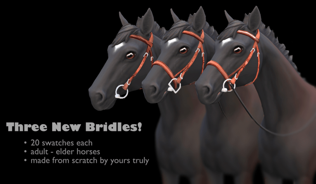 D-Ring Snaffle + Two Loose Ring Bridles