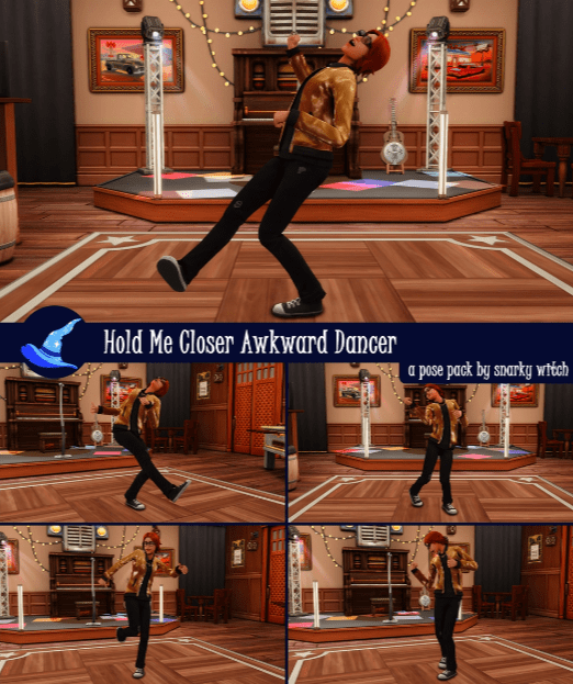 Hold Me Closer: Awkward Dancer Pose Pack