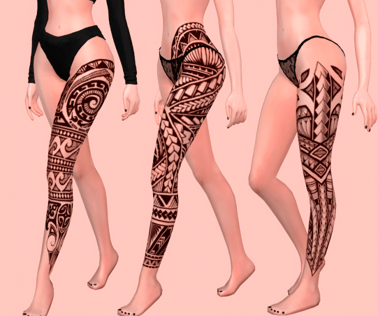 Search Results 41 Unisex Tótem Tattoo for Legs