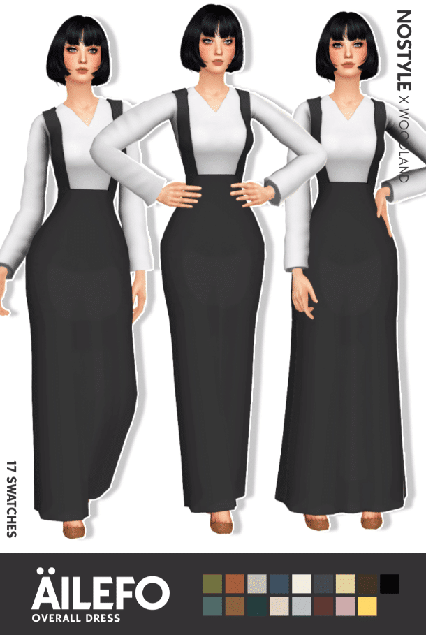 Äilefo Long Overall Dress for Female [MM]