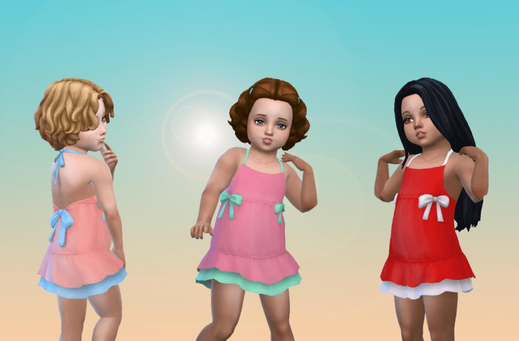 Summer Days Dress for Toddlers [MM]