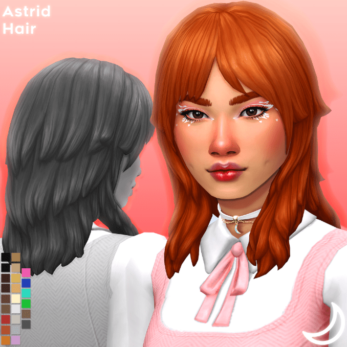 Astrid Short Layered Hairstyle for Female [MM]