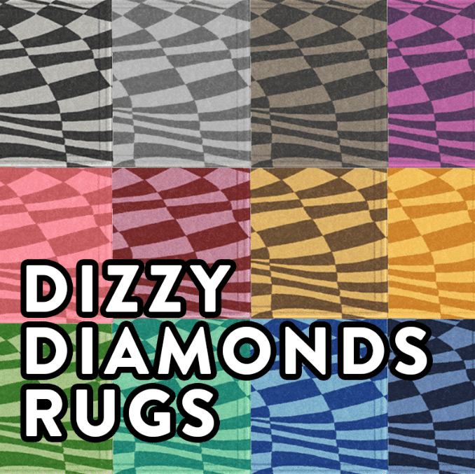 Dizzy Diamonds Rug Recolor [MM]