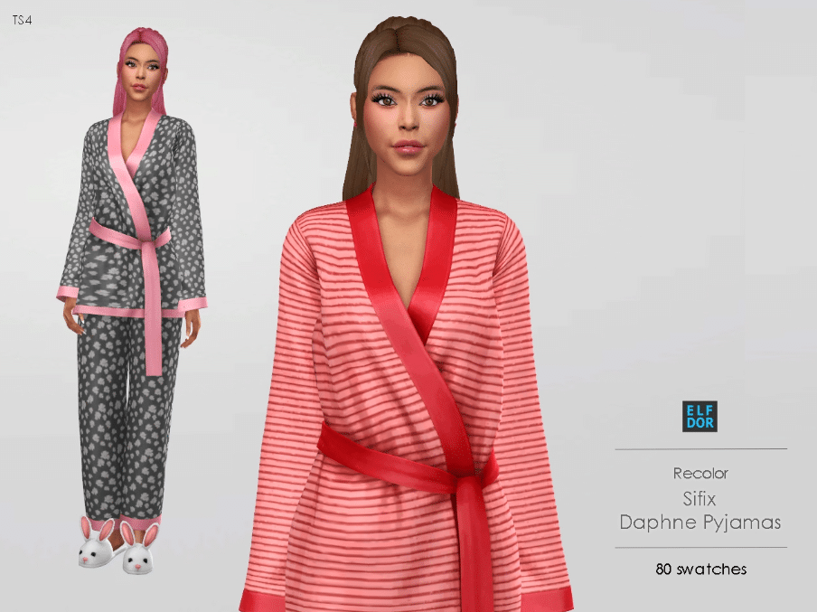 Sifix Daphne Pyjamas Recolor for Female [ALPHA]