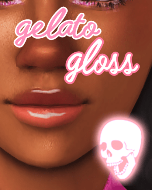 Gelato Lip Gloss Makeup for Female [MM]