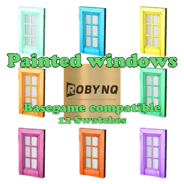 Upcycled Painted Barn Sash Windows [MM]