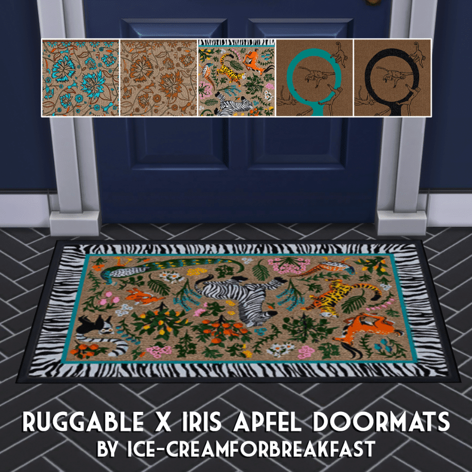Iris Apfel Doormats [ALPHA]