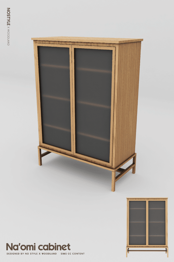 Na'omi Wooden Cabinet [ALPHA]