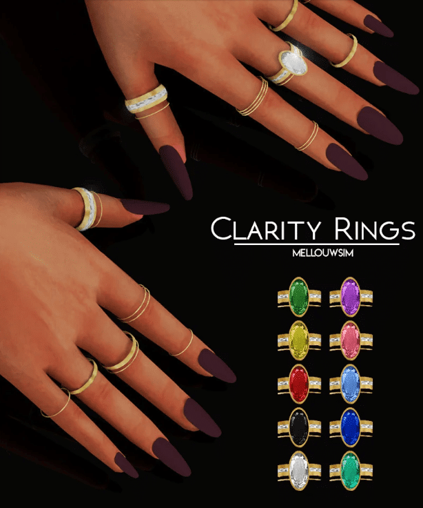 Clarity Rings Set for Female [ALPHA]