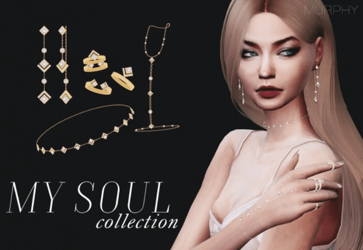 My Soul Jewelry Collection (Earrings/ Necklace/ Rings) [ALPHA]