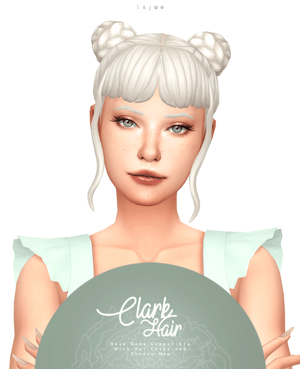 Clark Top Bun Pigtails for Female [MM]