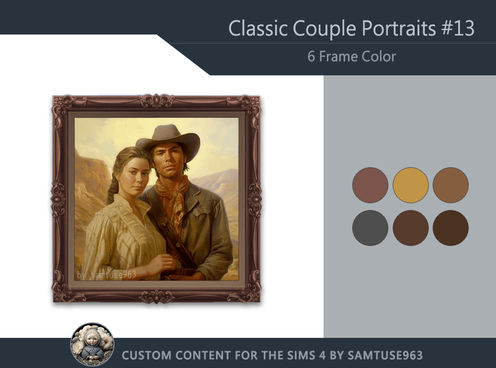 Classic Couple Portrait Painting [ALPHA]