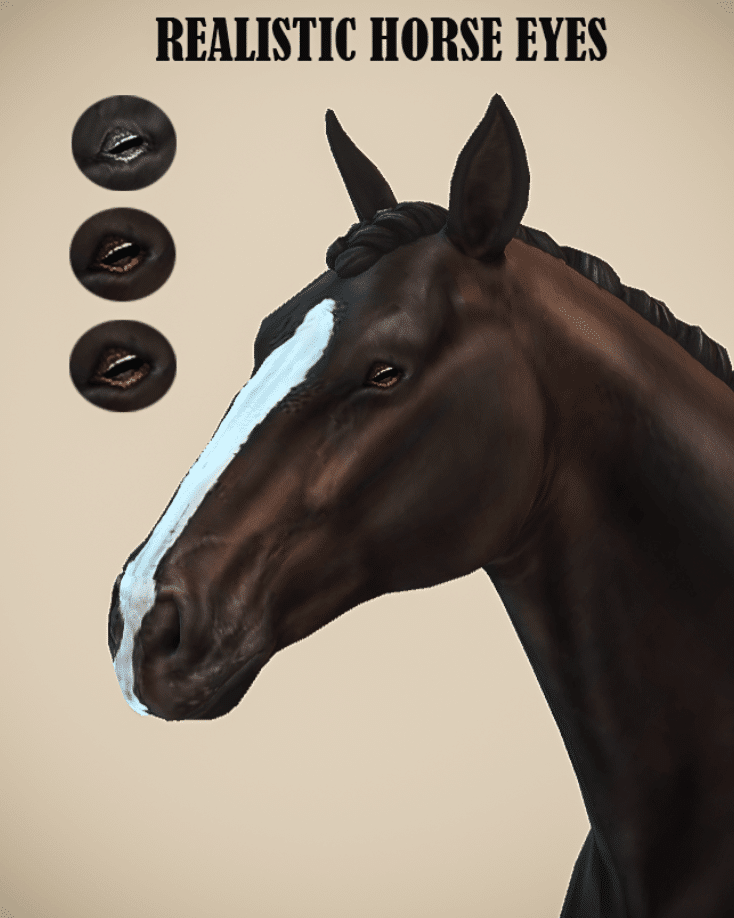 Hyper Realistic Horse Eyes [ALPHA]