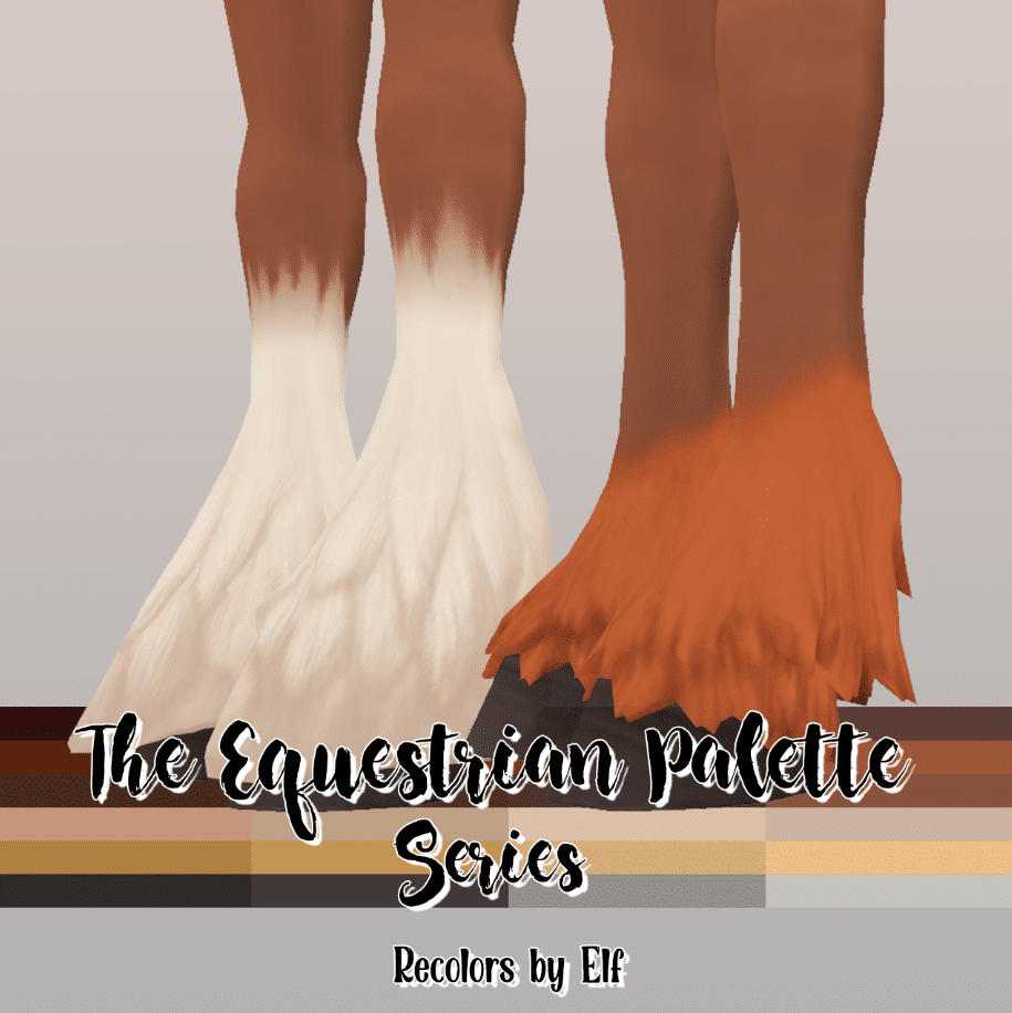 Long Fluffy Feathers for Horses [MM]