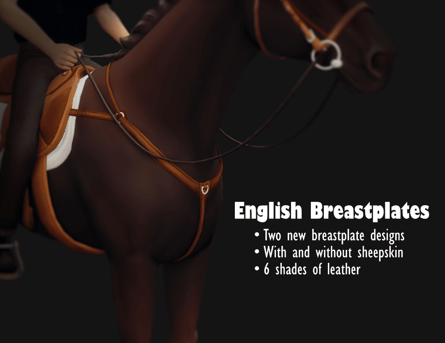 English Breastplates for Horses [MM]