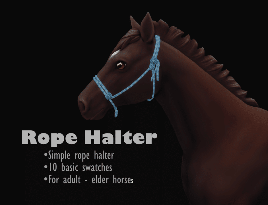 Rope Halter Accessory for Horses [MM]