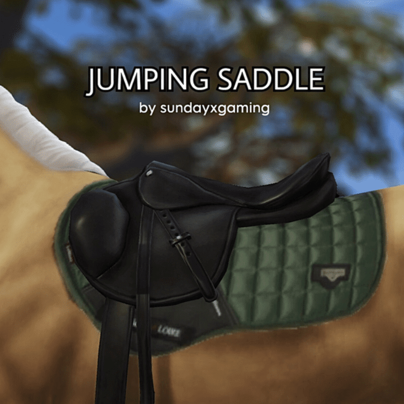 Jumping Saddle for Horses [ALPHA]