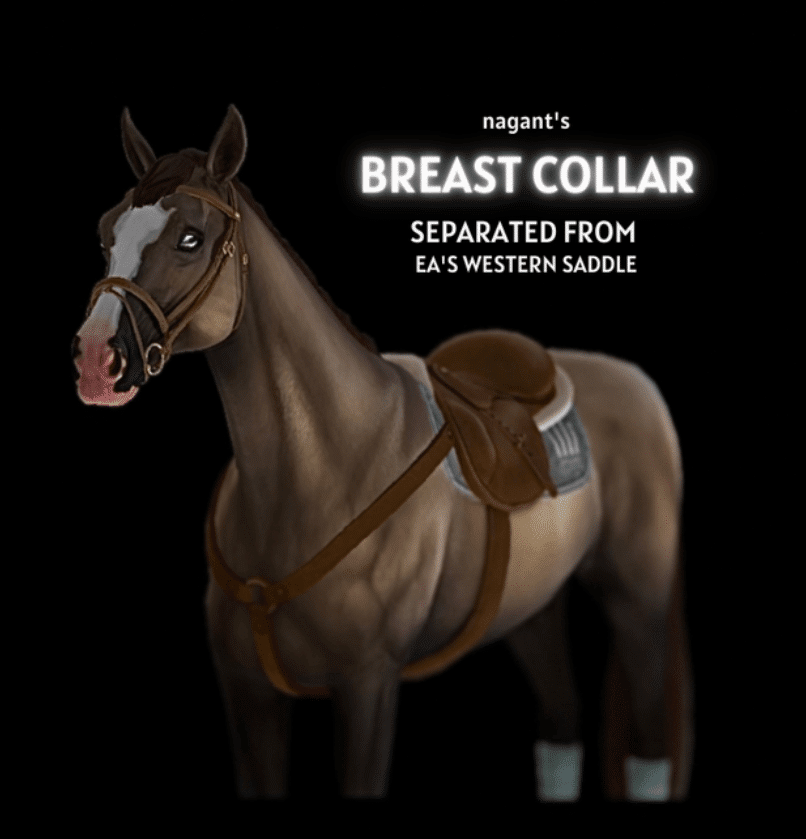 Simple Breast Collar for Horses [MM]