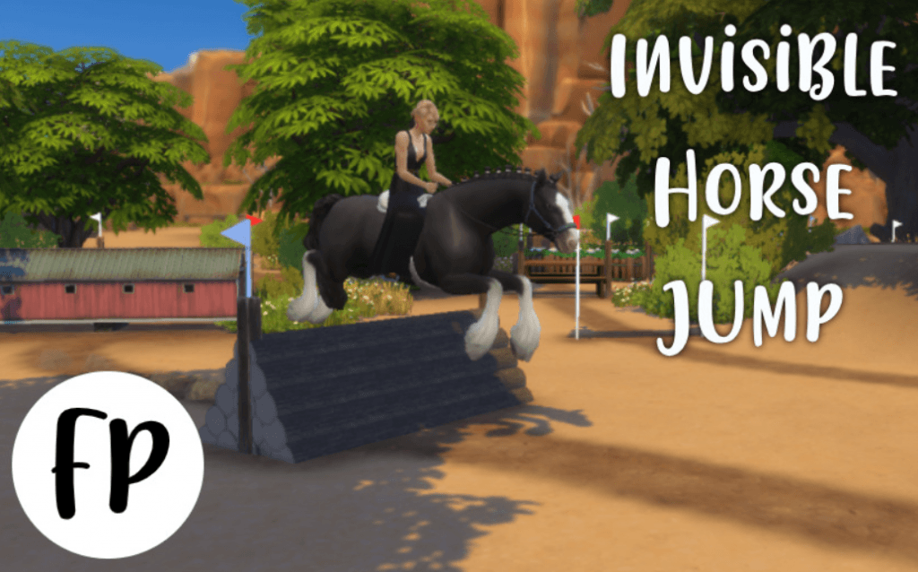 Invisible Horse Jump for Horses