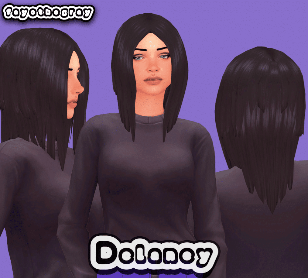 Delaney Layered Short Hair for Female [MM]