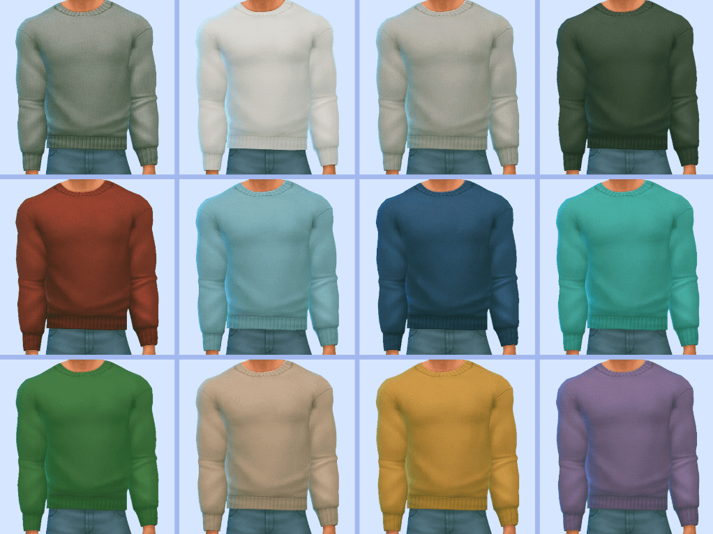 Sweater Weather - Moschino Stuff Sweater Recolor [MM]