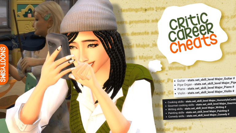 Critic Career Cheats: How To Turn Your Sims Into Art & Food Experts in a Heartbeat