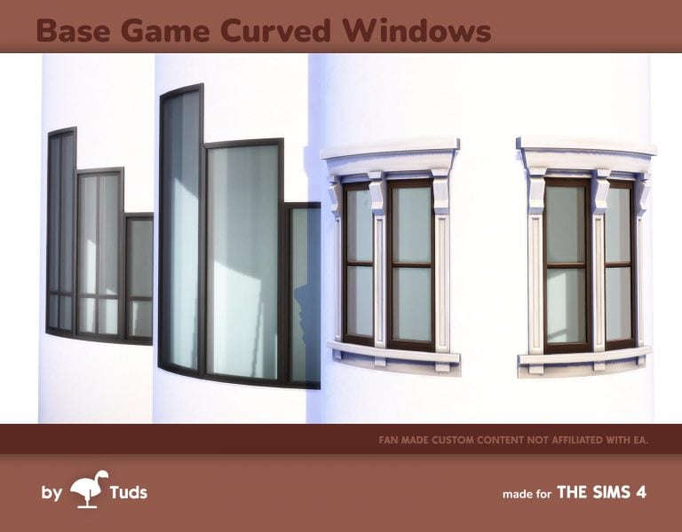 Base Game Curved Windows [MM]